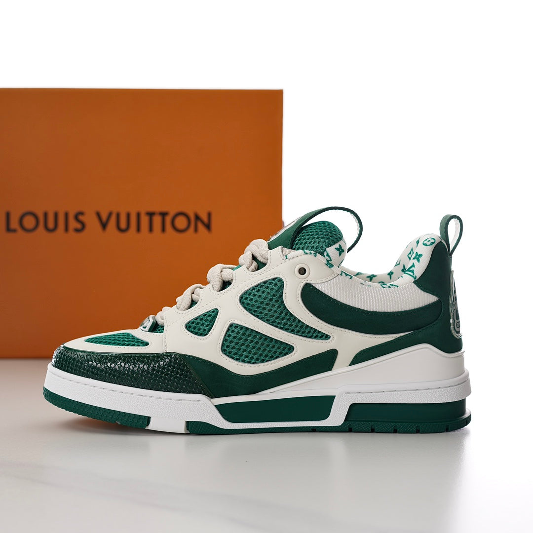 LV skate bianche e verdi